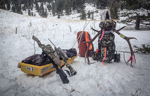 Lovecké potřeby pro zimní lov. – 4. listopadu 2021