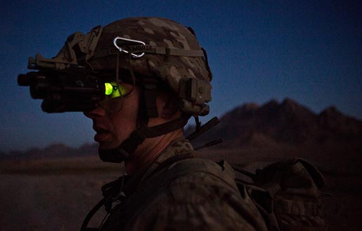 Technologie nočního vidění ve vojenském vybavení. – 7. prosince 2021
