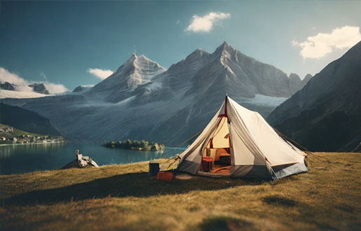 Camping i Alperne - 3. april 2024